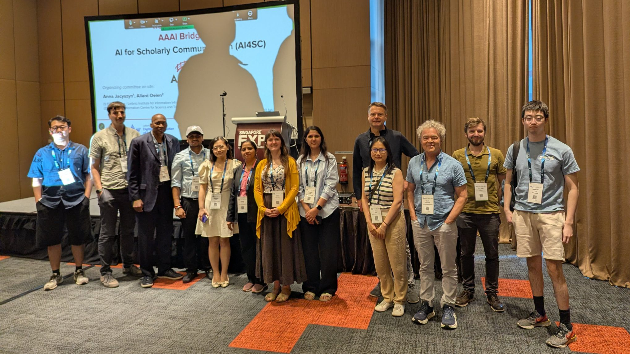 AI4SC @ AAAI 2026 group photo