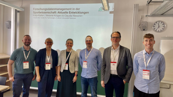 Team at dvs 2025 Muenster